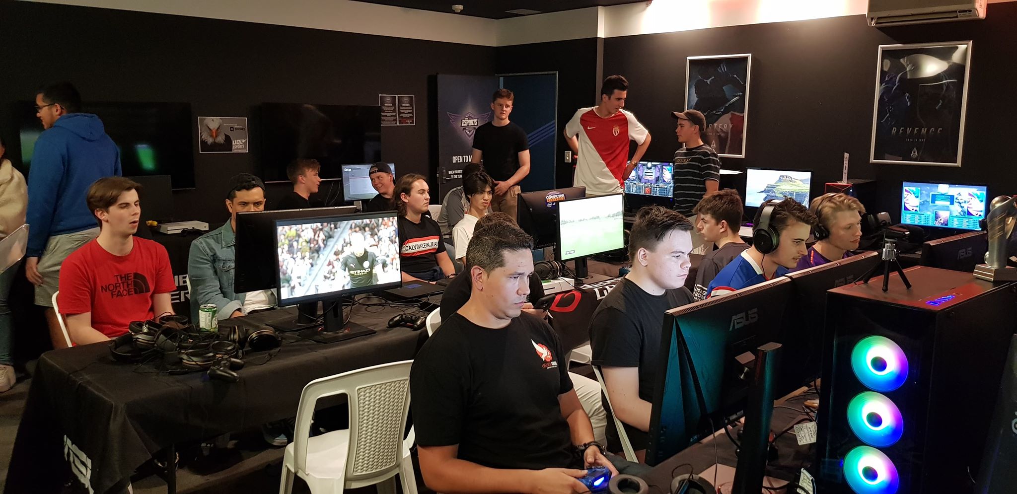 Esports team collaboration